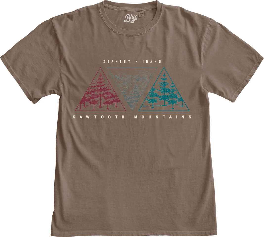 Men's Custom Short Sleeve T-Shirt - Stanley Idaho