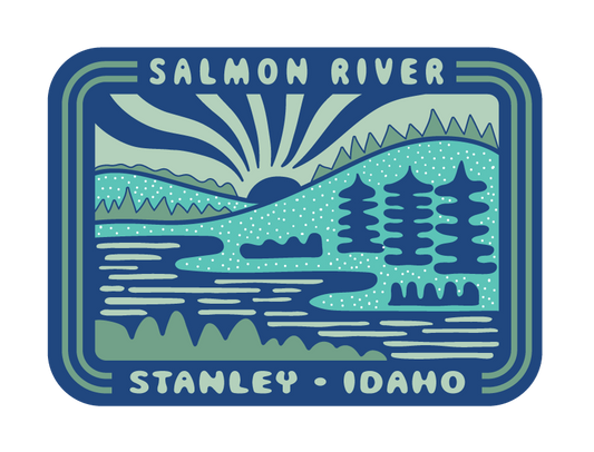 Salmon River - Stanley Idaho - STICKER