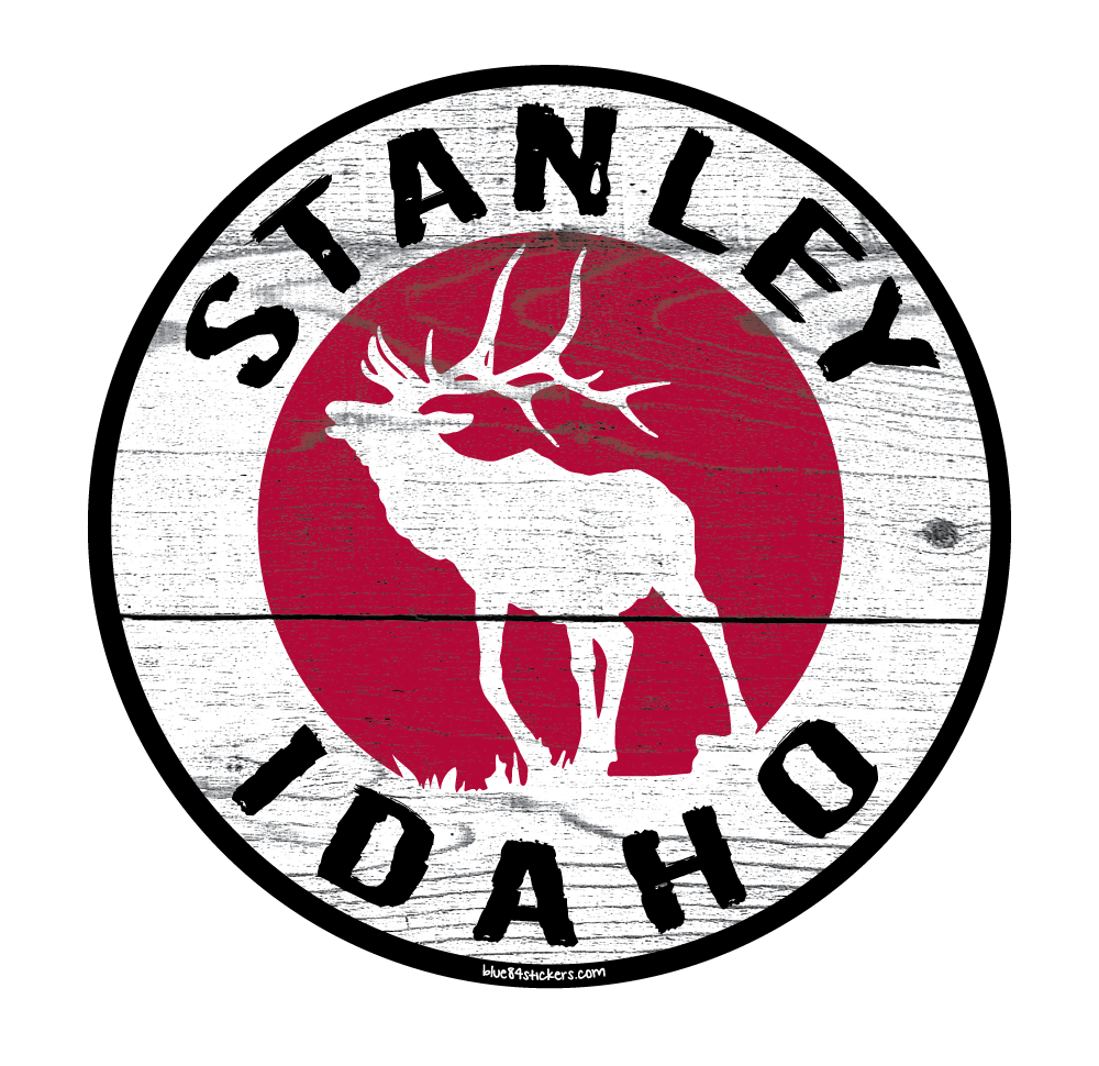 Iron-on Patch - Elk Silhouette - Stanley ID