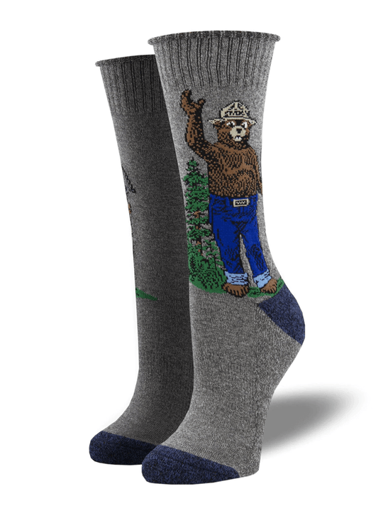 MEN'S SOCKSMITH OUTLANDS USA RECYCLED WOOL - HELLO SMOKEY SOCKS