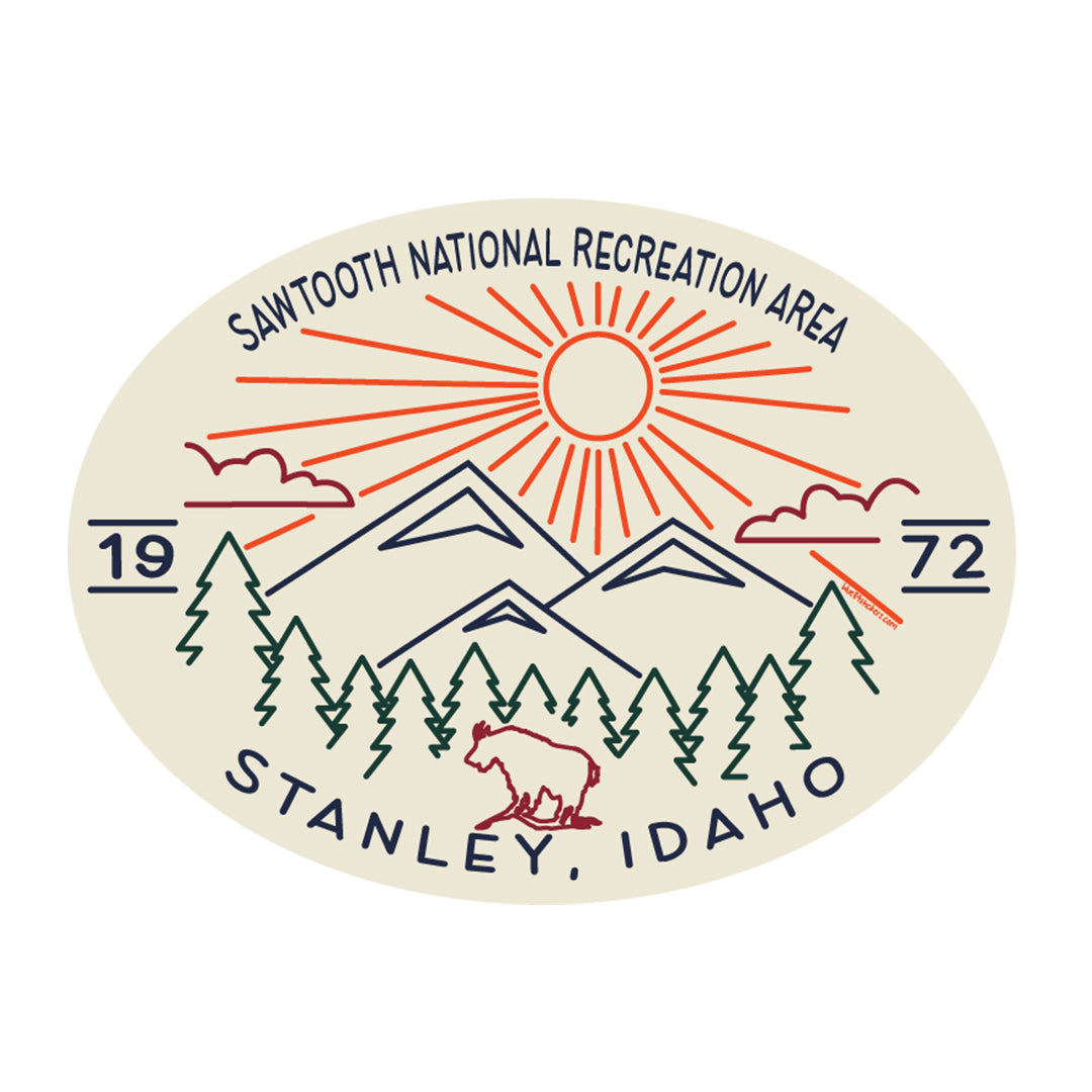 Sawtooth National Recreation Area Sticker